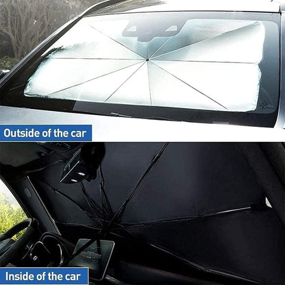 Car Windshield Sun Shade Umbrella | Instant Car Sun Shield