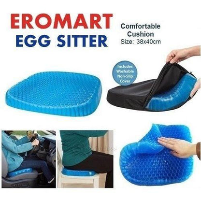 Cushion Seat Flex Pillow Gel Orthopedic Seat Cushion Pad ( EGG SITTER SUPPORT CUSHION )