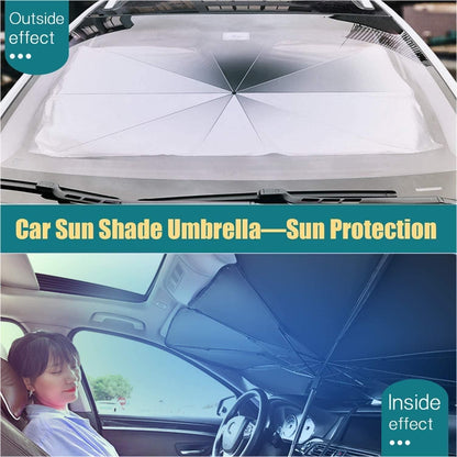 Car Windshield Sun Shade Umbrella | Instant Car Sun Shield