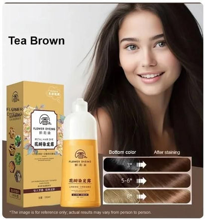 Japanese Petal Rose Hair Dye Shampoo 200ml
